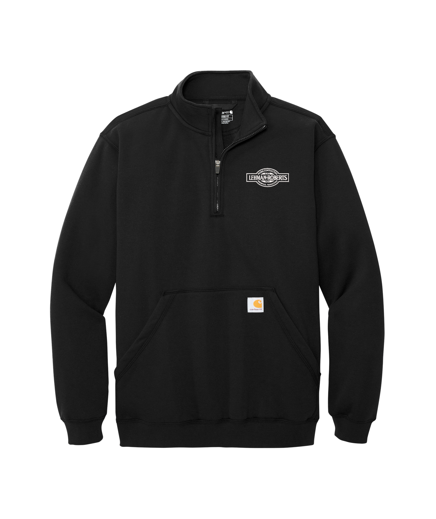 Carhartt® Midweight 1/4-Zip Mock Neck Sweatshirt