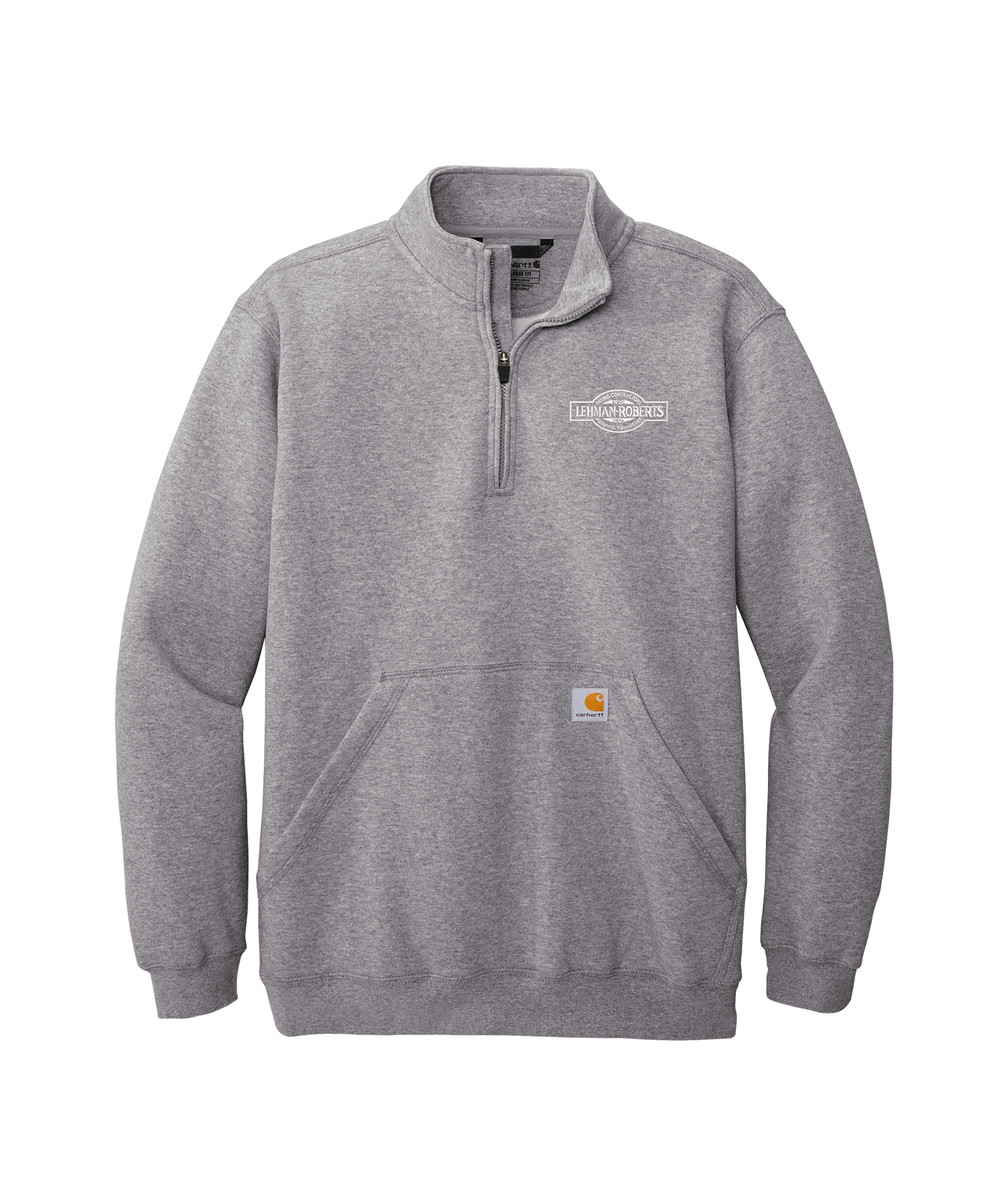 Carhartt® Midweight 1/4-Zip Mock Neck Sweatshirt