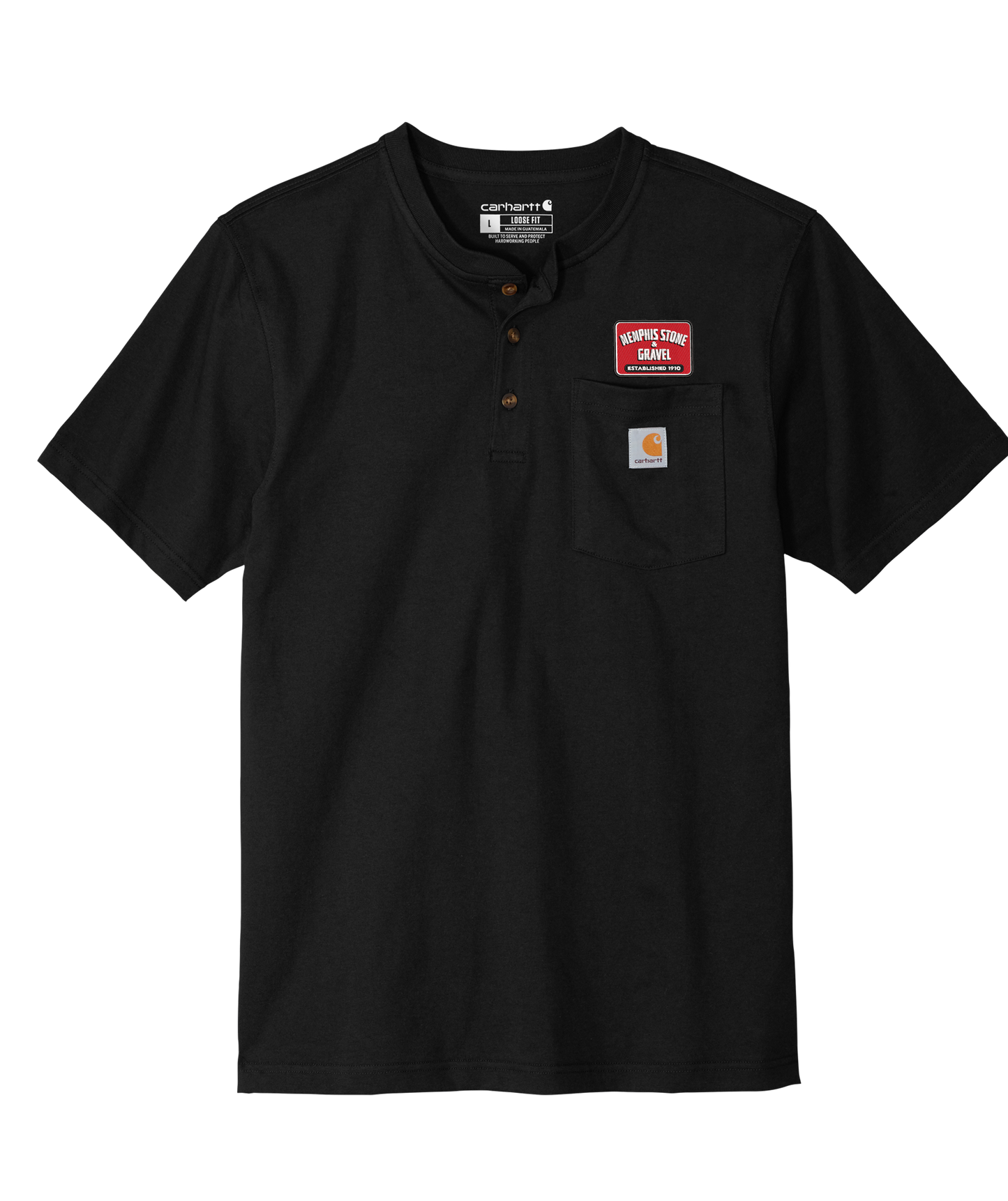 Carhartt® Short Sleeve Henley T-Shirt