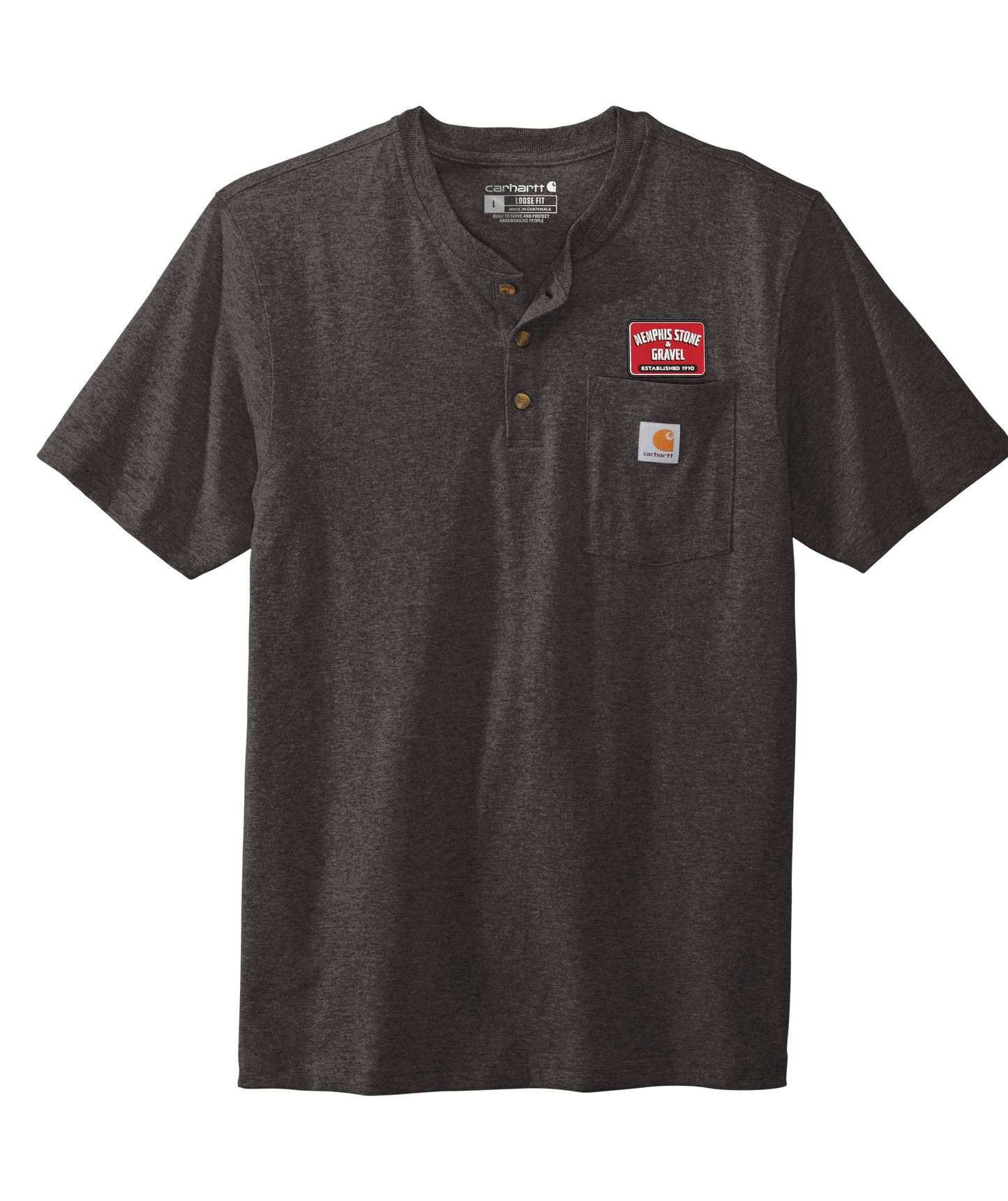 Carhartt® Short Sleeve Henley T-Shirt