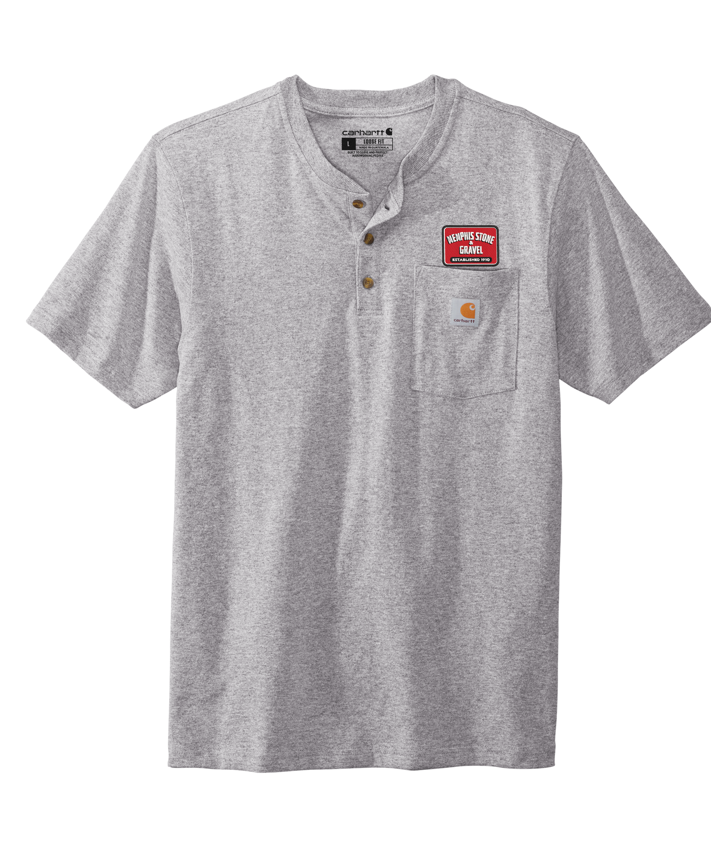 Carhartt® Short Sleeve Henley T-Shirt