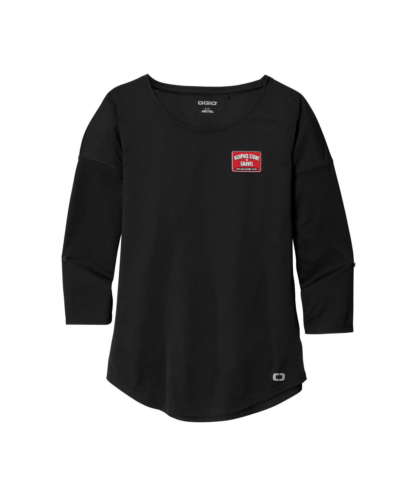 OGIO® Ladies Gravitate Scoop 3/4-Sleeve