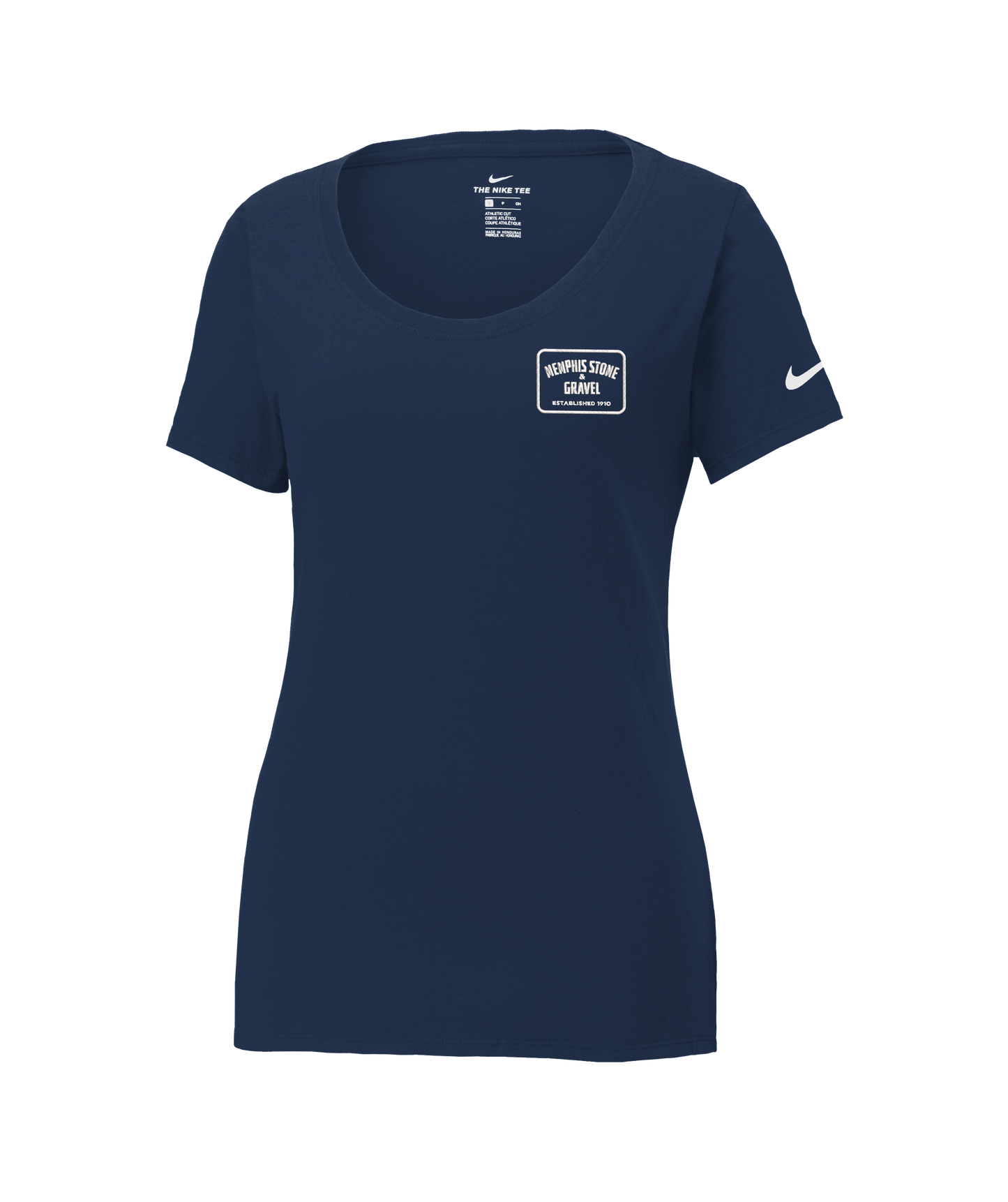 Nike Ladies Dri-FIT Cotton/Poly Scoop Neck Tee