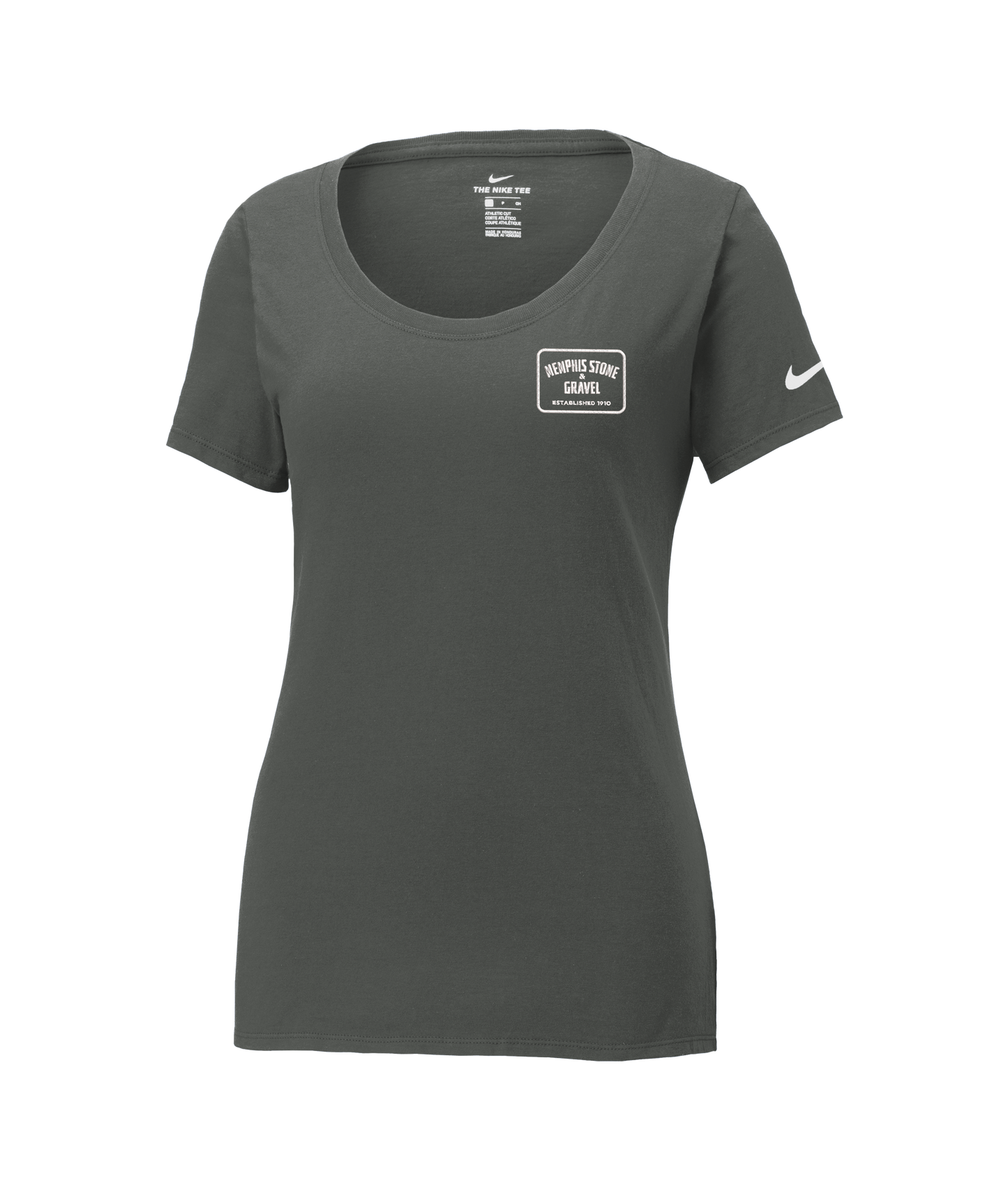 Nike Ladies Dri-FIT Cotton/Poly Scoop Neck Tee