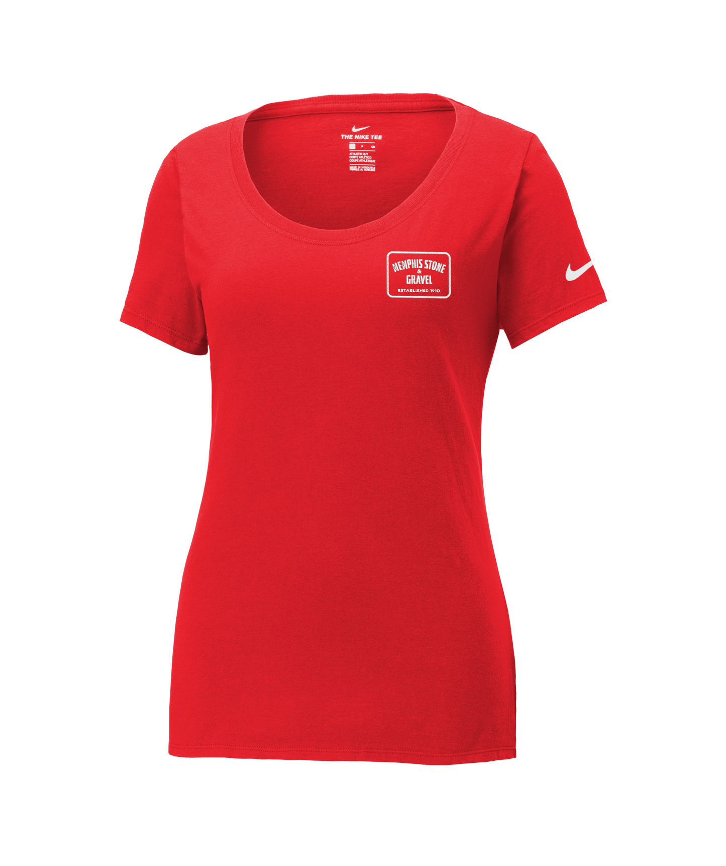 Nike Ladies Dri-FIT Cotton/Poly Scoop Neck Tee