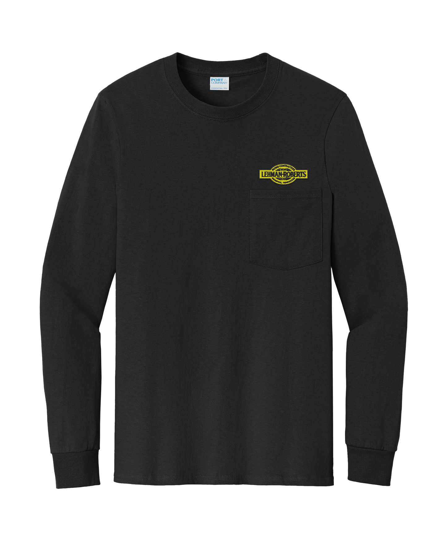 Port & Company® Tall Long Sleeve Essential Pocket Tee