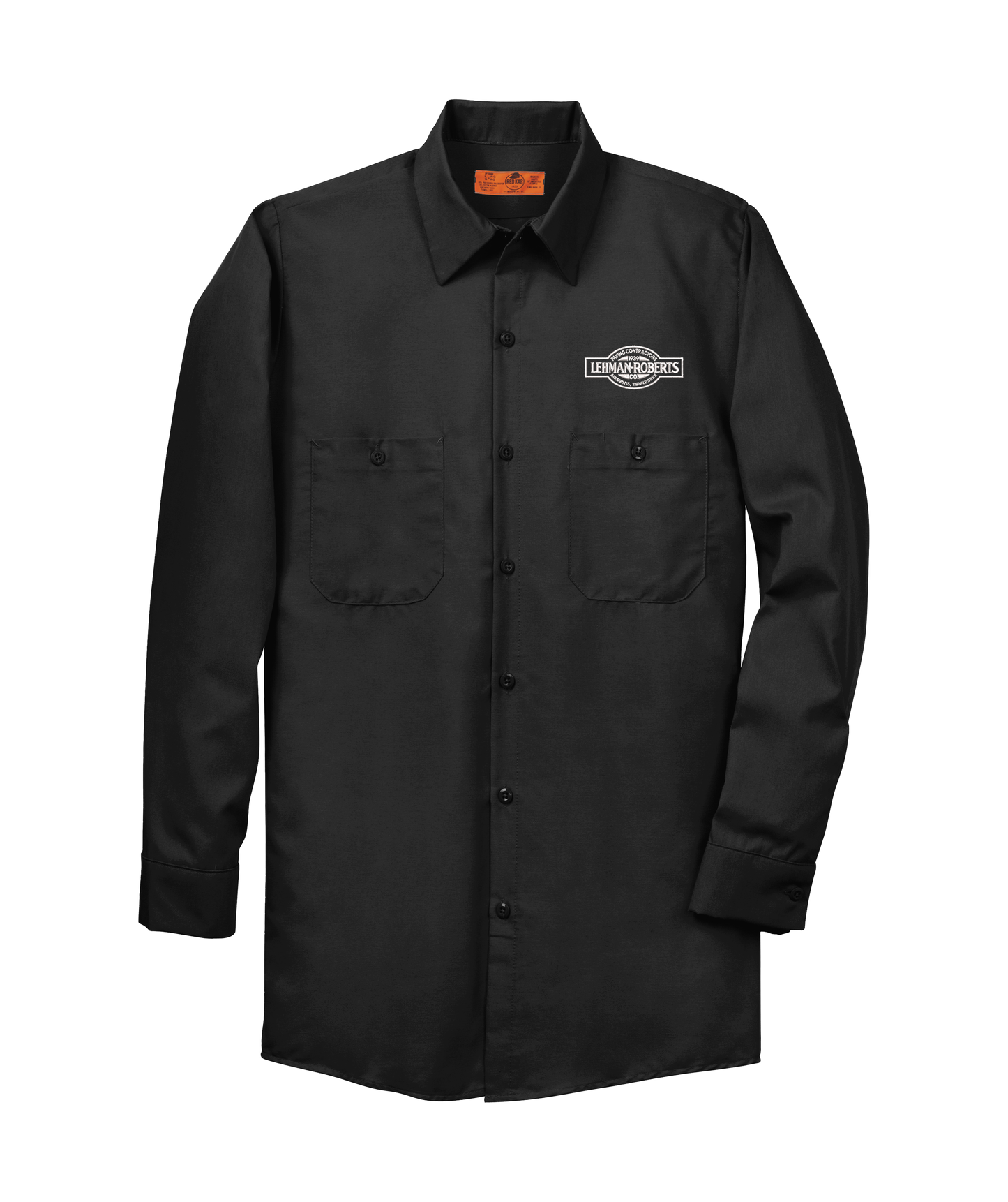 Red Kap® Long Size, Long Sleeve Industrial Work Shirt