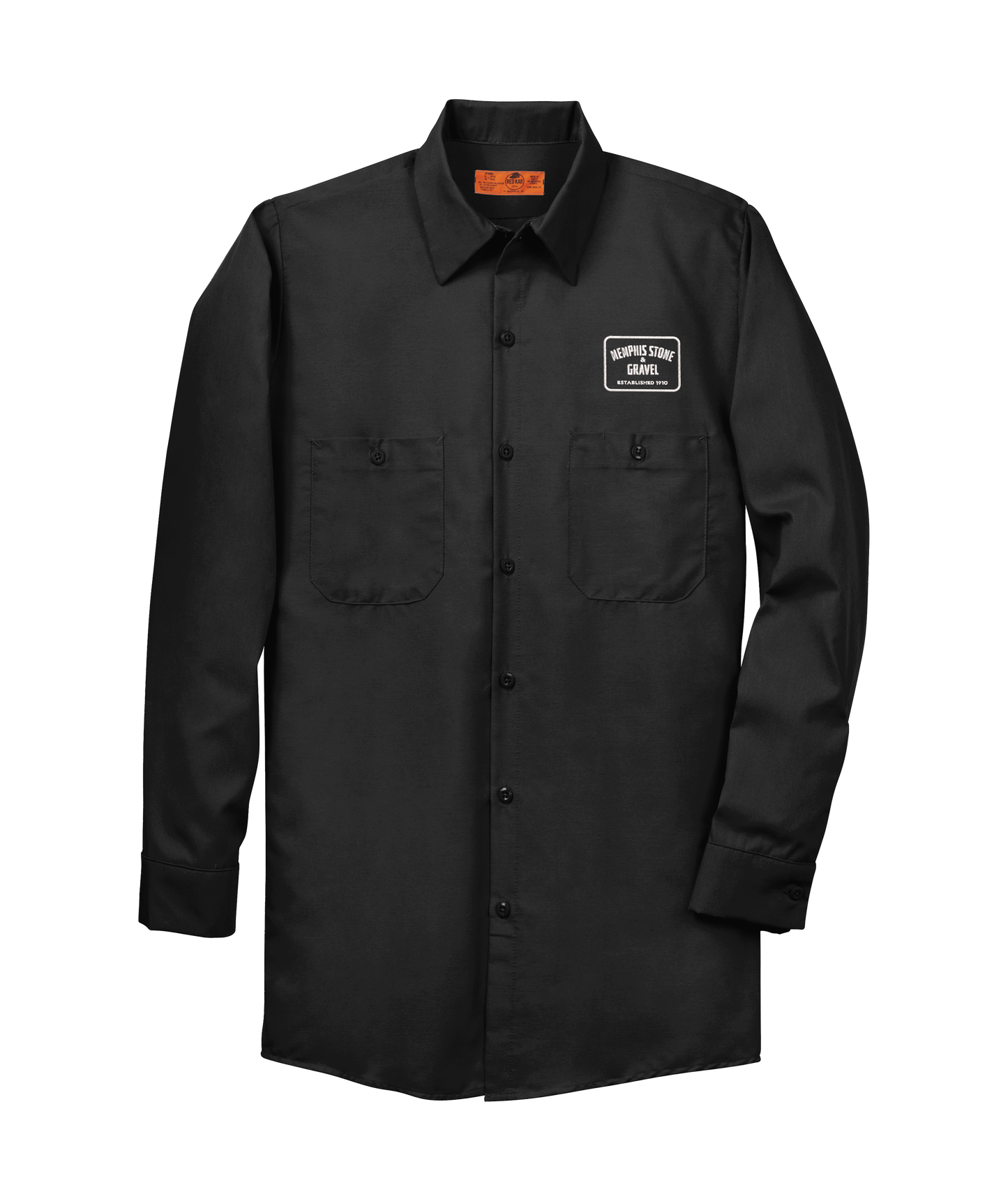 Red Kap® Long Size, Long Sleeve Industrial Work Shirt