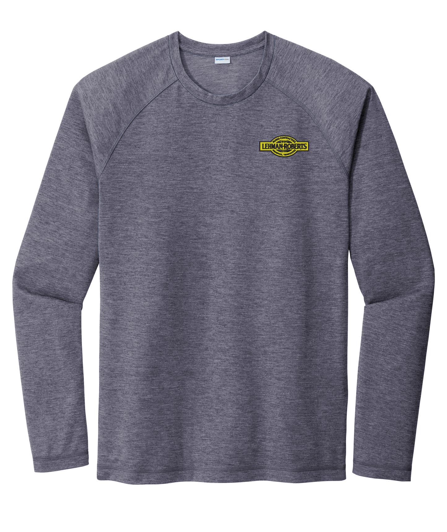 Sport-Tek ® PosiCharge ® Long Sleeve Tri-Blend Wicking Raglan Tee