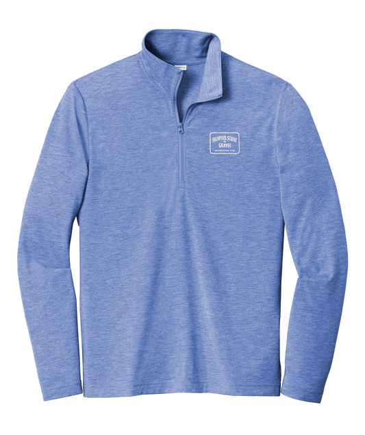 Sport-Tek ® PosiCharge ® Tri-Blend Wicking 1/4-Zip Pullover